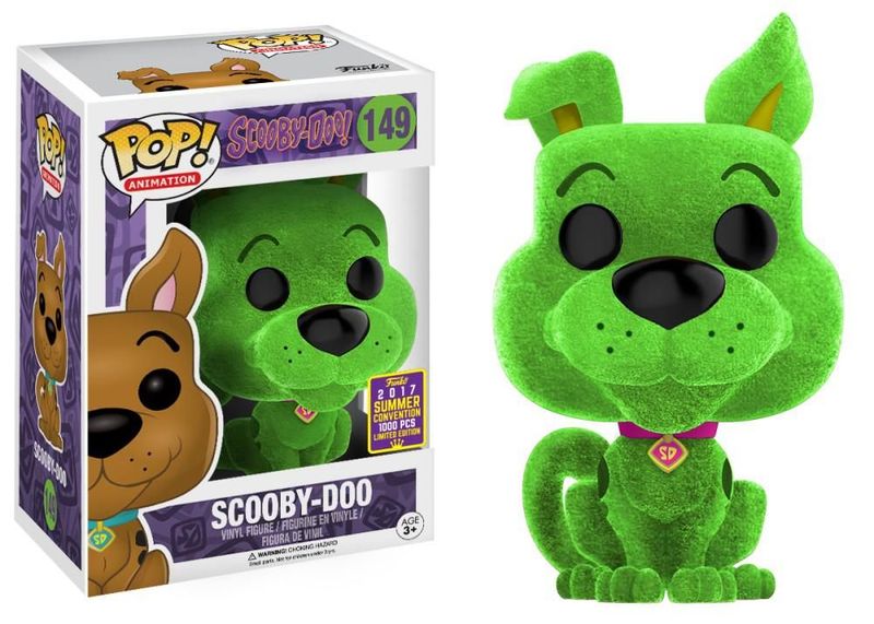 Scooby-Doo (Flocked) (Green) Funko Pop 