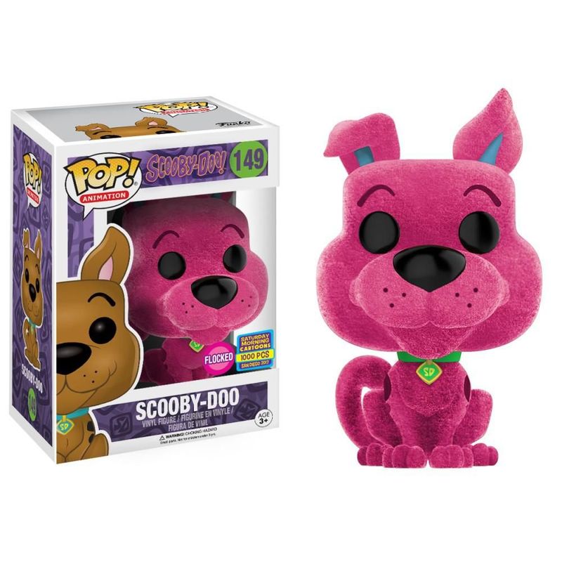 Scooby-Doo (Flocked) (Pink) Funko Pop 