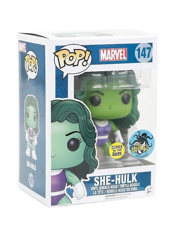 she hulk funko pop glow in the dark
