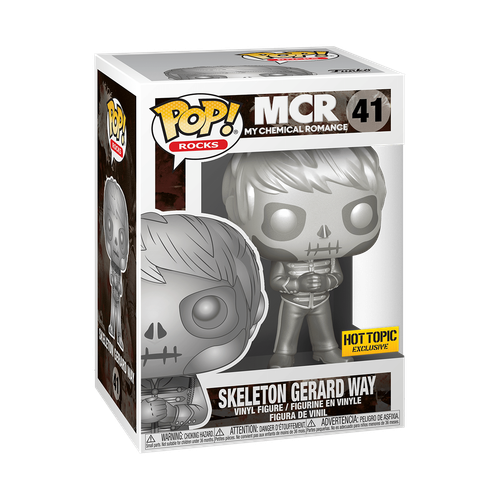 Verified Skeleton Gerard Way (Metallic) (Platinum) by Funko Pop! | Whatnot