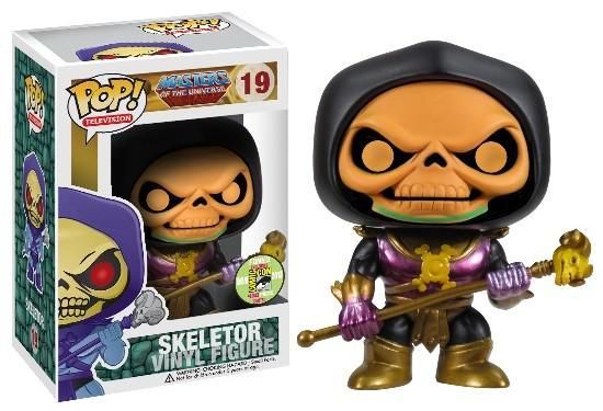 skeletor flocked funko pop