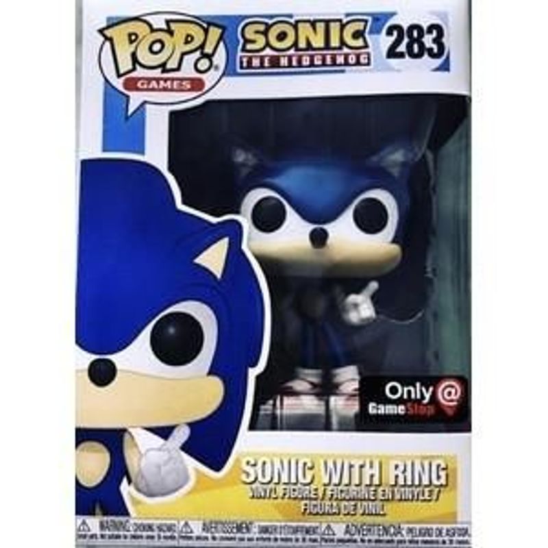 Verified Sonic with Ring (Metallic) by Funko Pop! | Whatnot