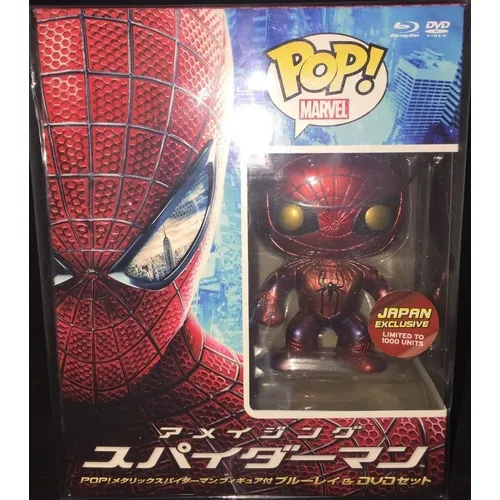 Verified Spider-Man (The Amazing Spider-Man) (Metallic) (Blu-ray) by Funko  Pop! | Whatnot