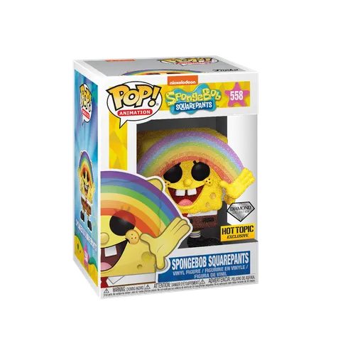 Verified Spongebob Squarepants With Rainbow Diamond Collection By Funko Pop Whatnot 5795