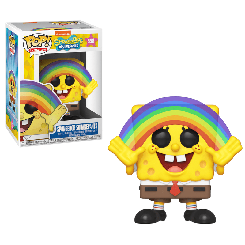 spongebob rainbow funko