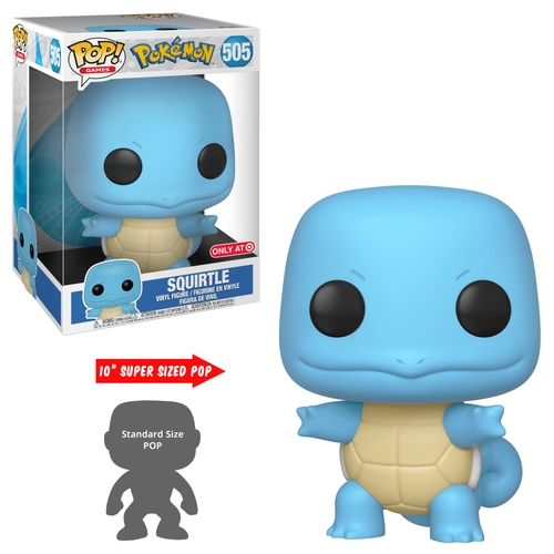 squirtle flocked pop