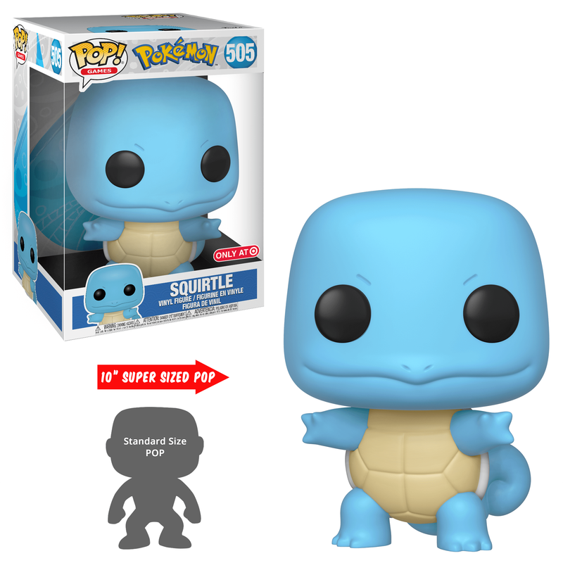 squirtle funko pop 10 inch