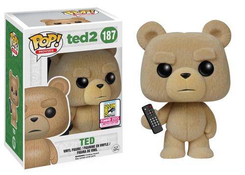 flocked definition funko