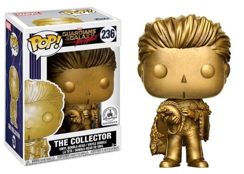the rock gold funko