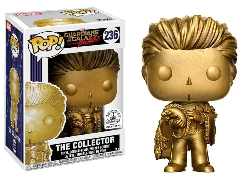 golden funko pop marvel