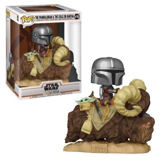 mando on bantha funko