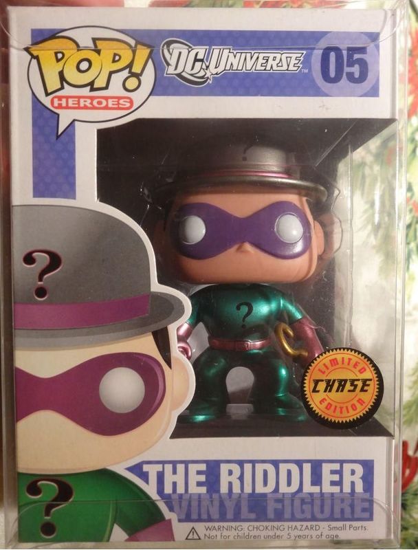 the riddler pop figure