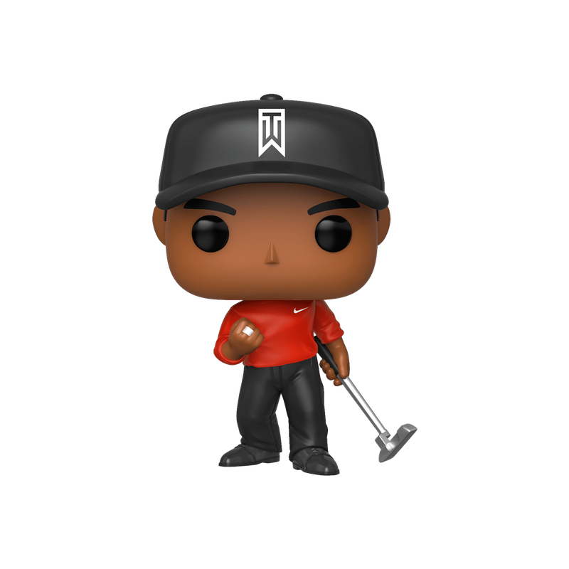 tiger woods funko pop blue shirt