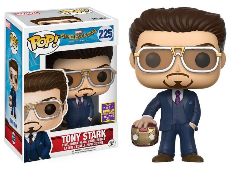 hologram tony stark funko pop