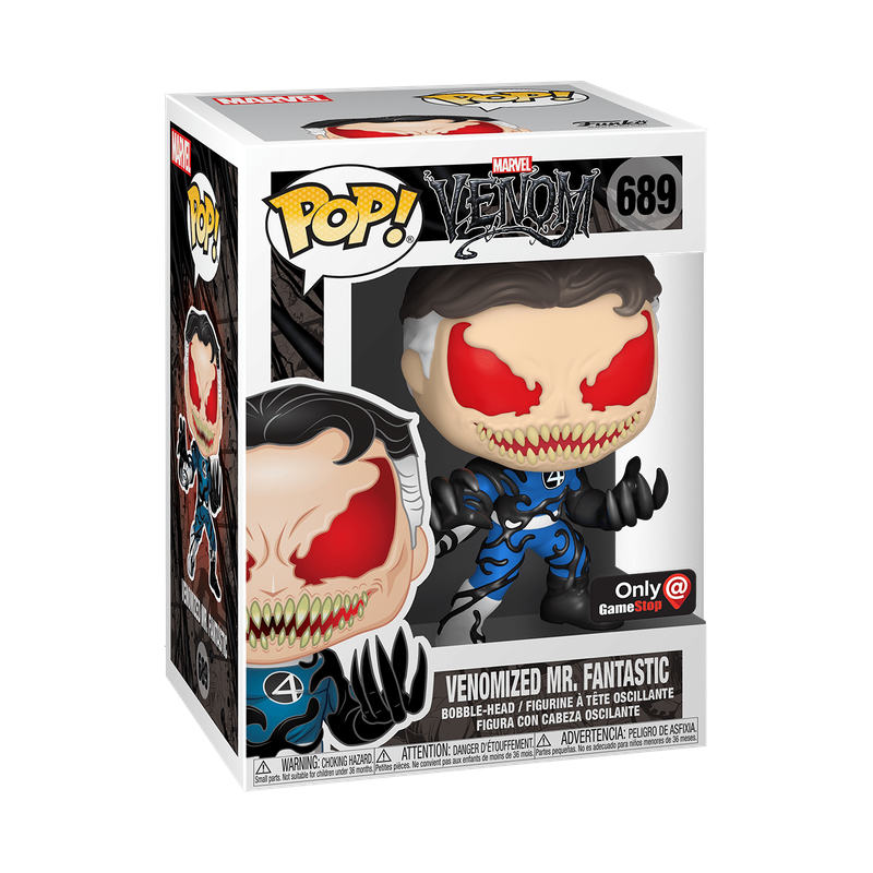 venomized fantastic four funko pops