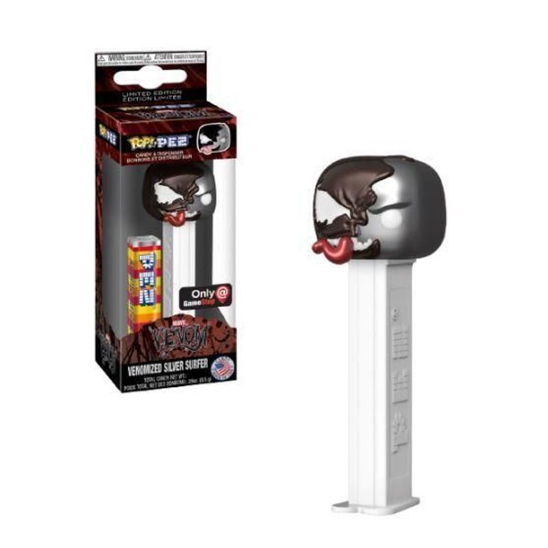 Verified Venomized Silver Surfer Metallic Pez Funko Pop Whatnot 