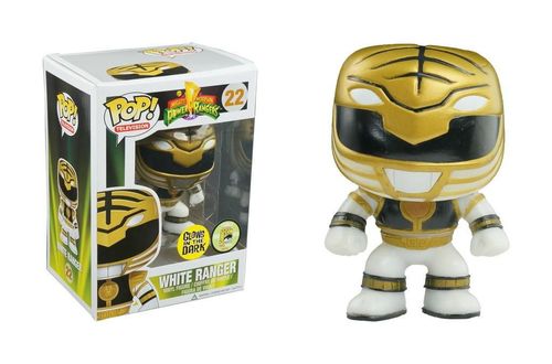 glow in the dark white ranger pop