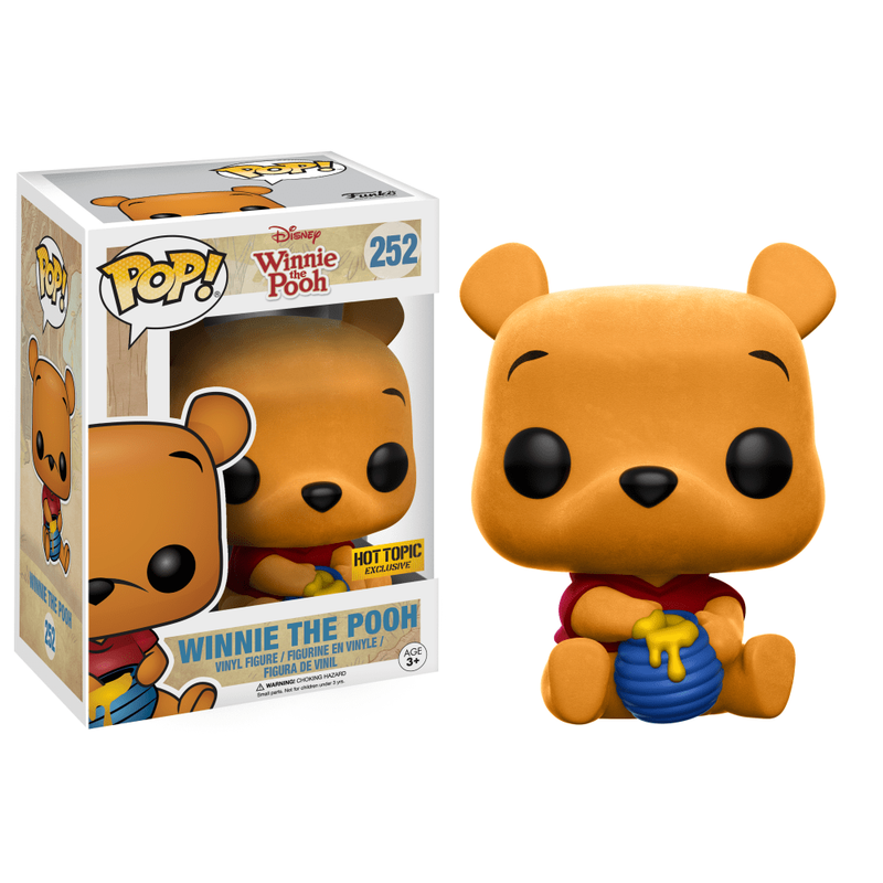 funko pop flocked winnie the pooh