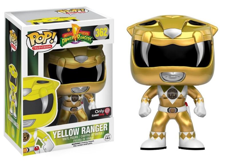yellow power ranger 12 inch figure