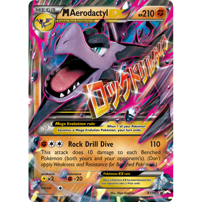 Verified M Aerodactyl-EX - XY Black Star Promos by Pokemon Cards