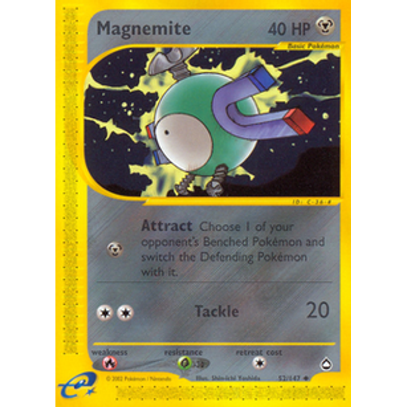 Magnemite (52) - Aquapolis
