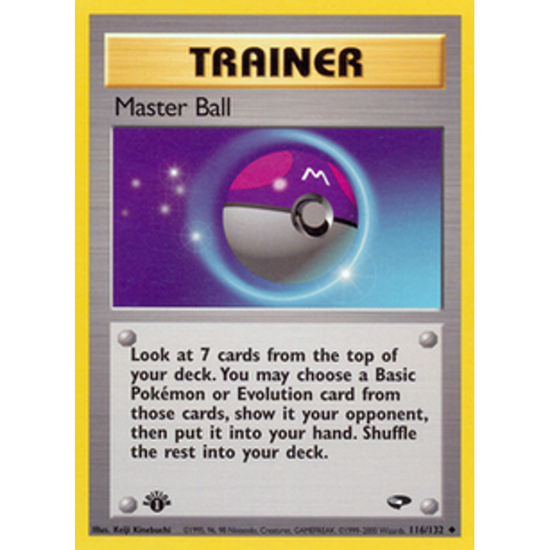 Master Ball - Gym Challenge (1st edition)