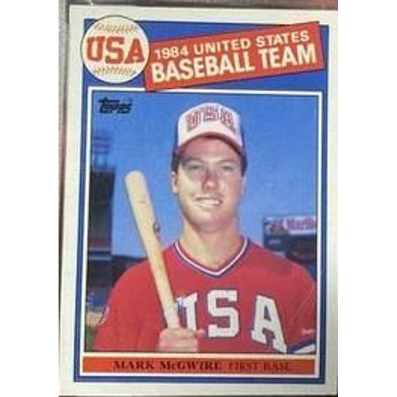 Mark McGwire - 1985 Topps (84 USA Baseball Team)