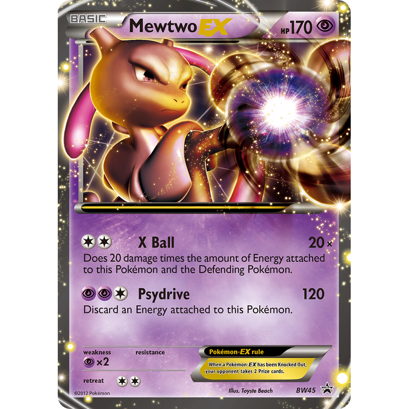 Verified Mewtwo-EX - BW Black Star Promos by Pokemon Cards | Whatnot