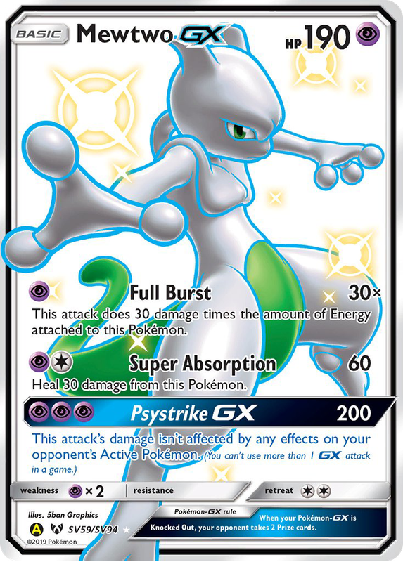 Verified Mewtwo Gx Shiny Vault Pokemon Cards Whatnot