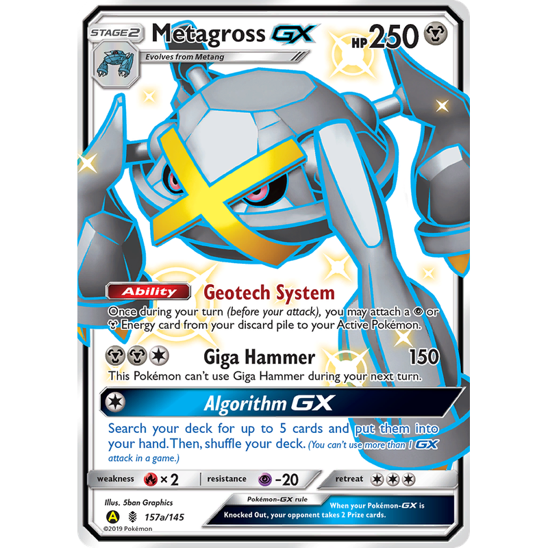 Verified Metagross Gx Guardians Rising Pokemon Cards Whatnot 4146