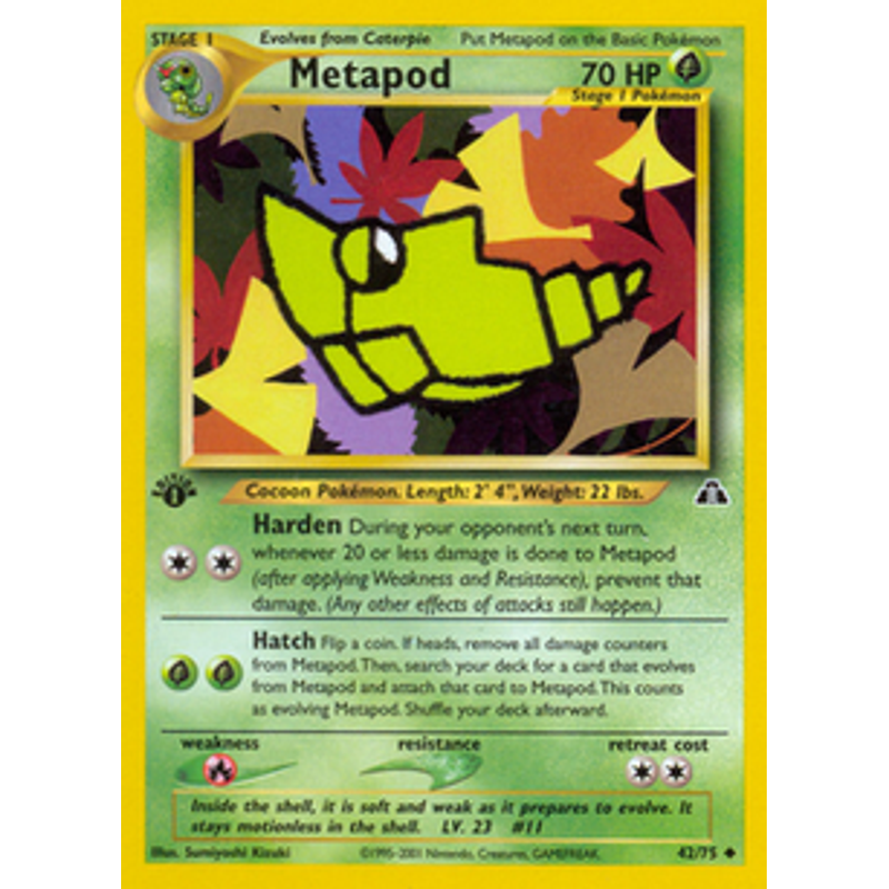 Metapod - Neo Discovery (1st edition)