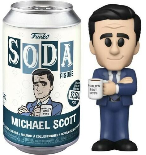 michael scott funko soda