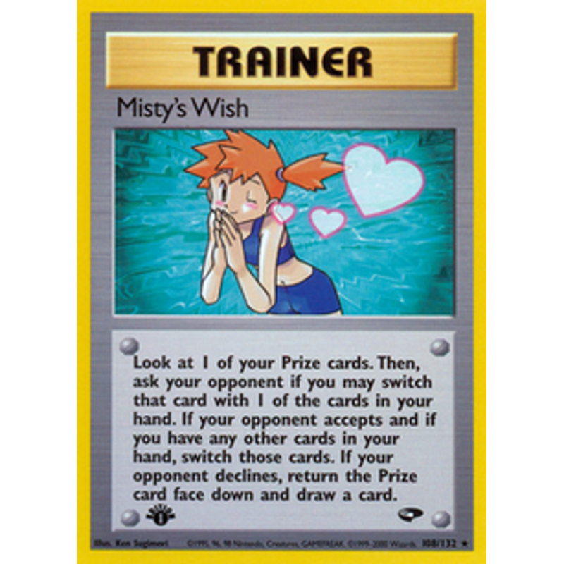 Misty's Wish - Gym Challenge (1st edition)