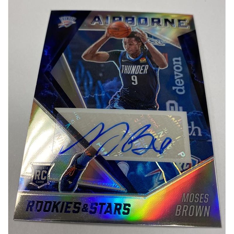 Moses Brown - 2020 Panini Chronicles  Autograph (Rookies & Stars)