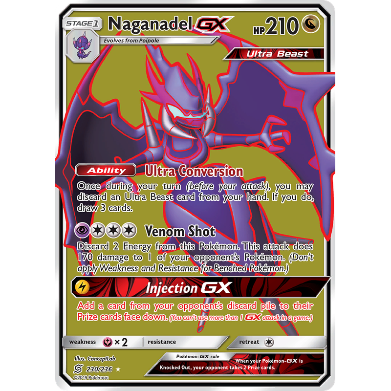 Verified Naganadel-GX - Unified Minds by Pokemon Cards