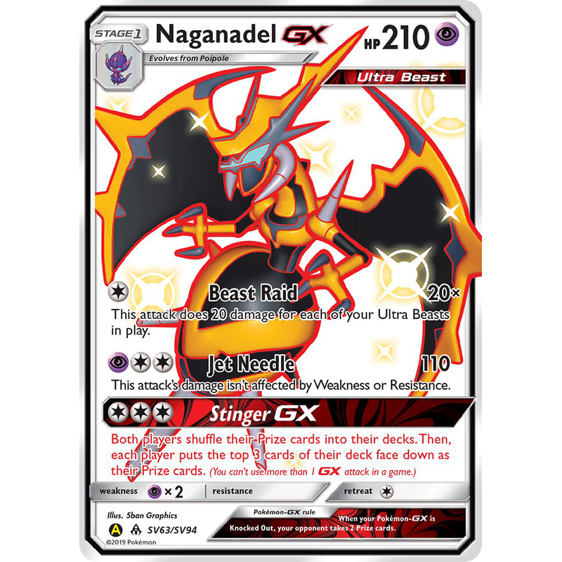Verified Naganadel Gx Shiny Vault Pokemon Cards Whatnot