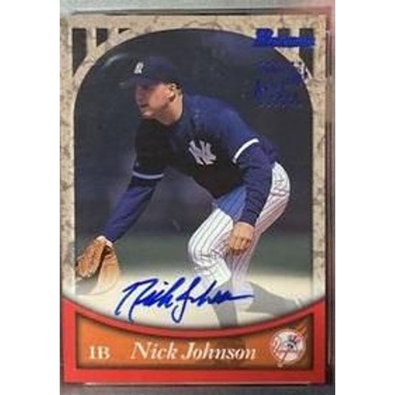 Nick Johnson - 1999 Bowman (Certified Autograph)