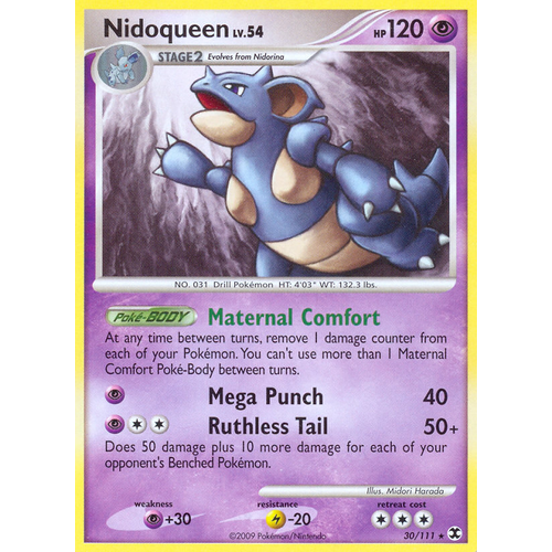 Nidoqueen - Rising Rivals - Pokemon