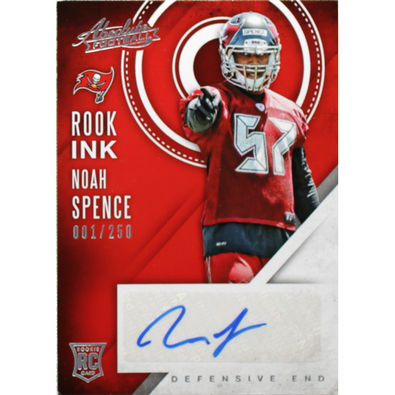 Noah Spence - 2016 Panini Absolute Rook Ink Silver