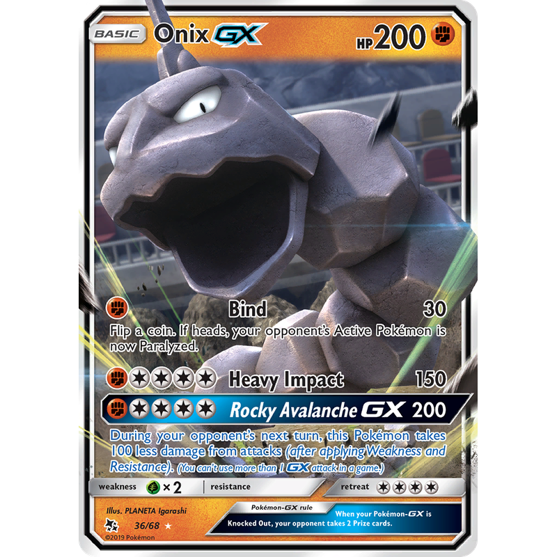 Verified Onix Gx Hidden Fates Pokemon Cards Whatnot