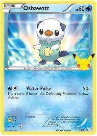 Verified Oshawott Mcdonald S 25th Anniversary Pokemon Cards Whatnot