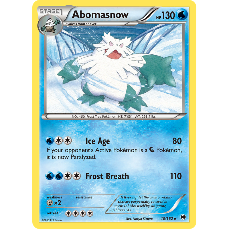 Abomasnow - BREAKthrough