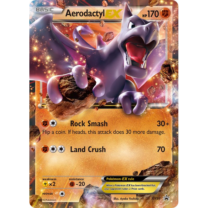 M Aerodactyl-EX, XY Black Star Promos