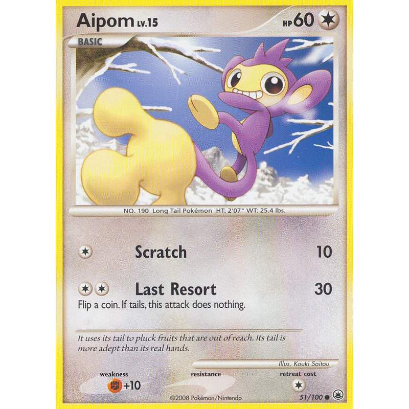 Verified Aipom - Majestic Dawn Pokemon Cards | Whatnot