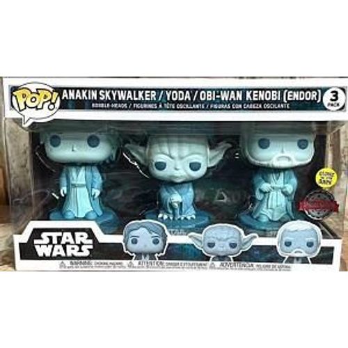 Verified Anakin Skywalker / Yoda / Obi-Wan Kenobi [Endor] (3-Pack ...