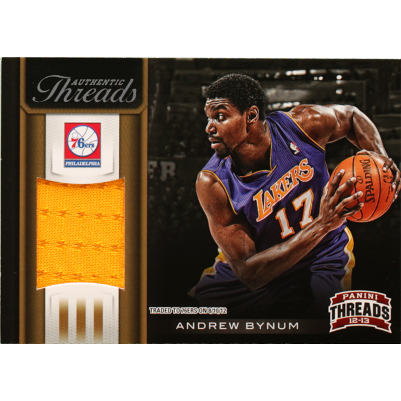 Andrew Bynum - 2012-13 Panini Threads Authentic Threads