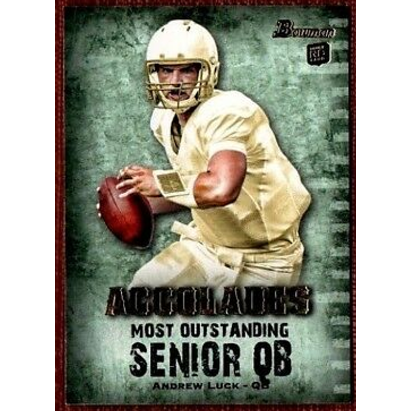 Andrew Luck - 2012 Topps Bowman (Accolades)