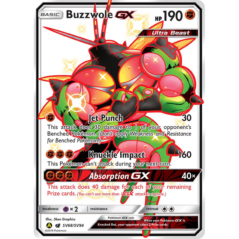 Verified Buzzwole Gx Shiny Vault Pokemon Cards Whatnot