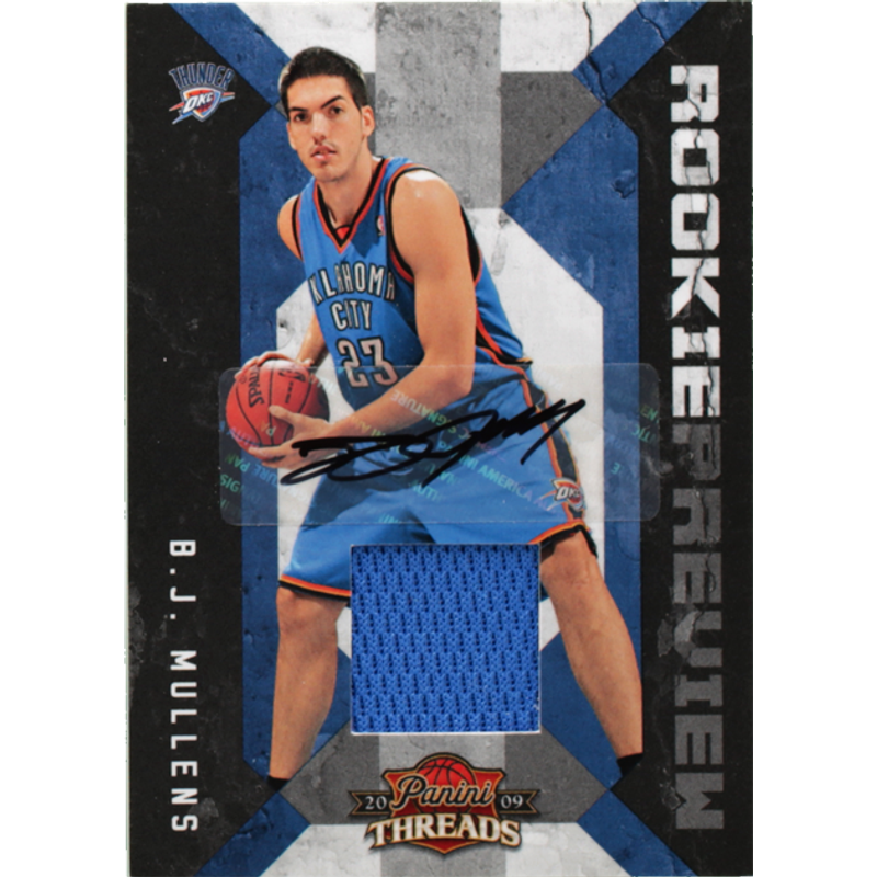 Byron Mullens - 2009 Panini Threads Rookie Preview Autographs