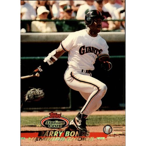 Verified Barry Bonds - 1993 Topps Stadium Club Topps Cards | Whatnot